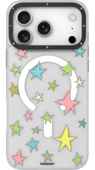 Coque iPhone 17 Pro - Youngkit Sweetheart Story MagSafe - Transparent