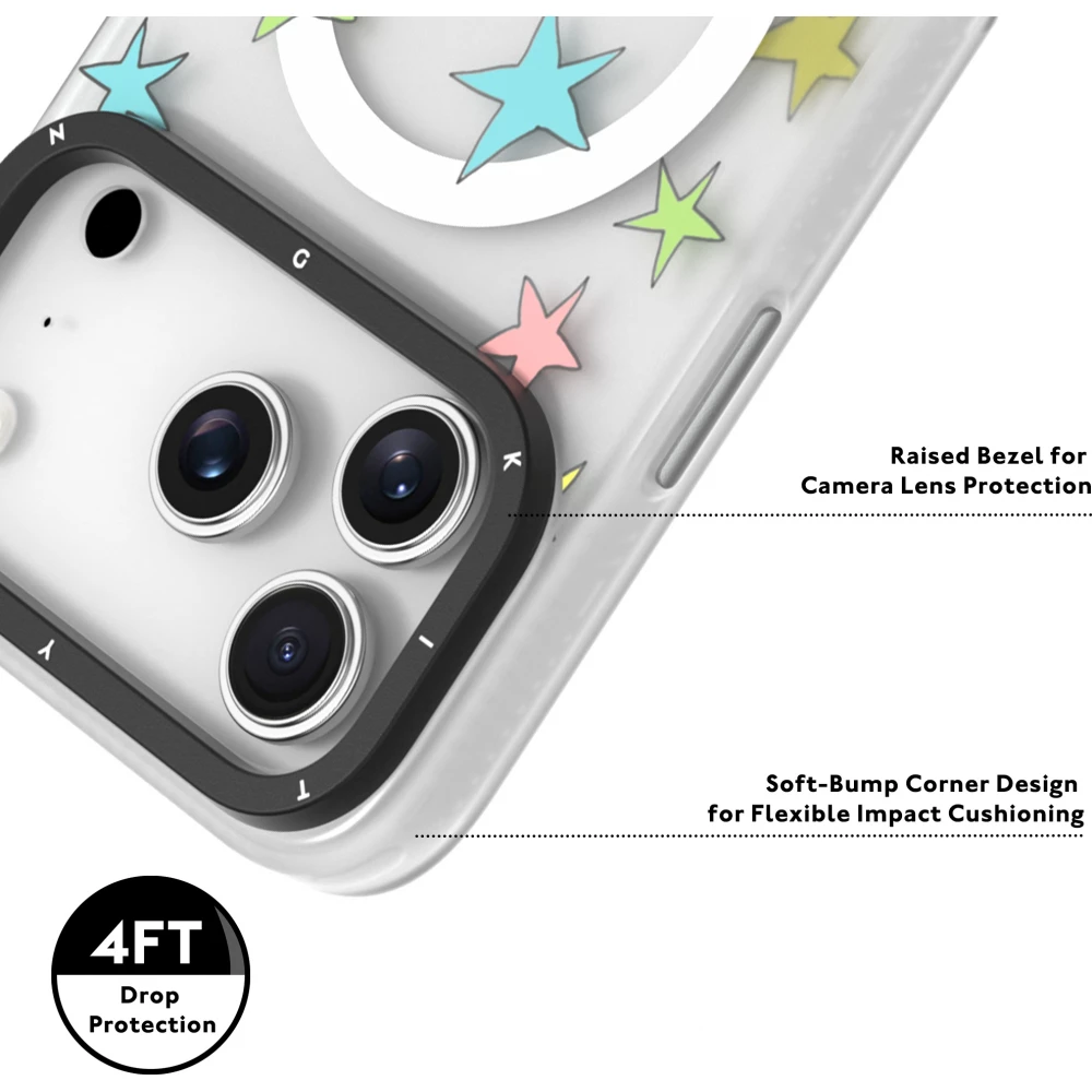 Coque iPhone 17 Pro - Youngkit Sweetheart Story MagSafe - Transparent