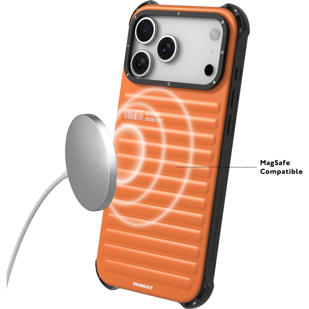 Coque iPhone 17 Pro Max - Youngkit True Color series MagSafe - Bleu