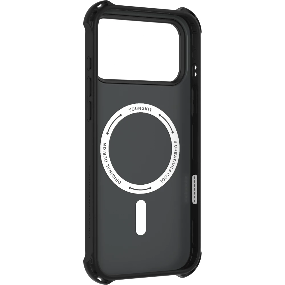 Coque iPhone 17 Pro Max - Youngkit True Color series MagSafe - Bleu