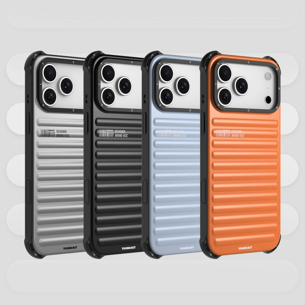 Coque iPhone 17 Pro Max - Youngkit True Color series MagSafe - Bleu