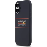 Coque iPhone 17 - Red Bull Silicone Horizontal Centered Logo MagSafe - Bleu