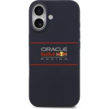 Coque iPhone 17 - Red Bull Silicone Horizontal Centered Logo MagSafe - Bleu