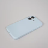 Coque iPhone 17 - Soft Touch - Bleu clair