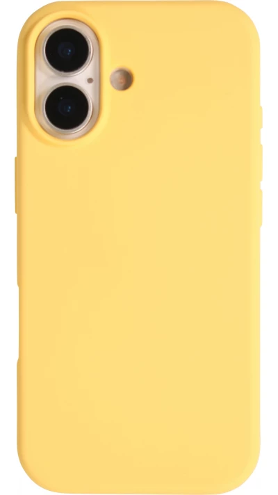 Coque iPhone 17 - Soft Touch - Jaune