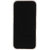 Coque iPhone 17 - Style rayures en silicone souple avec protection int&eacute;grale - Vert