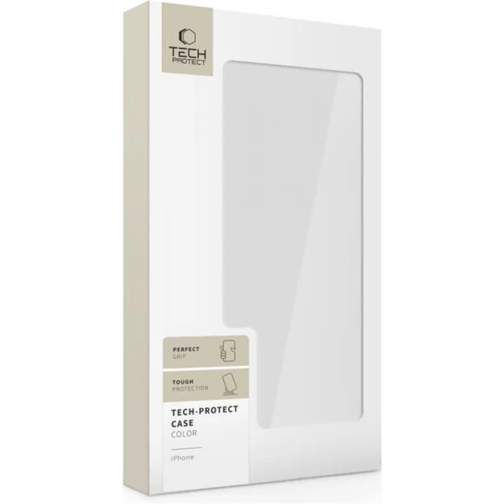 Coque iPhone 17 - Tech-Protect Ion Carbon compatible avec MagSafe durable et l&eacute;g&egrave;re - Argent