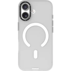 Coque iPhone 17 - Youngkit Hidden Sand MagSafe - Blanc