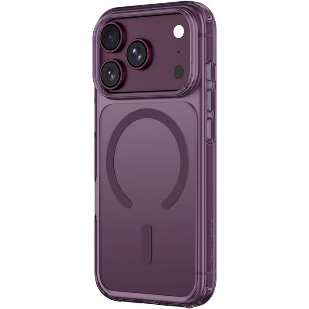 Coque iPhone 18 Pro / 17 Pro - AmazingThing Minimal Mag avec protection antichoc et compatibilit&eacute; MagSafe - Violet
