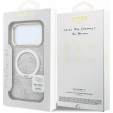iPhone 18 Pro / 17 Pro Case H&uuml;lle - Guess PU 4G mit 360&deg; MagSafe Halterung und Metallrahmen - Rosa