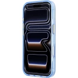 Coque iPhone 18 Pro / 17 Pro - Karl Lagerfeld Choupette Peekaboo MagSafe &eacute;l&eacute;gante et protectrice - Bleu
