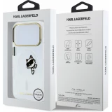 iPhone 18 Pro Max / 17 Pro Max Case H&uuml;lle - Karl Lagerfeld Choupette Peekaboo MagSafe Elegante und Schutz - Transparent