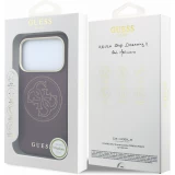 Coque iPhone 18 Pro Max / 17 Pro Max - Perfor&eacute;e 4G avec logo dor&eacute; et MagSafe - Burgundy