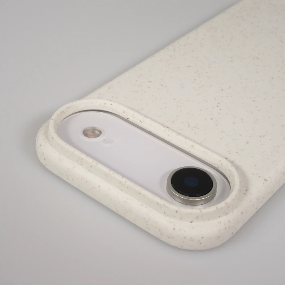 Coque iPhone Air - Bio Eco-Friendly nature avec cordon collier - Blanc