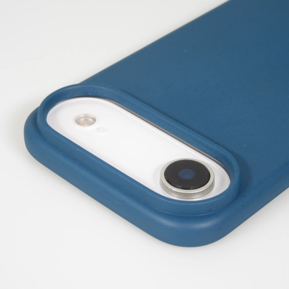 Coque iPhone Air - Bio Eco-Friendly nature avec cordon collier - Bleu