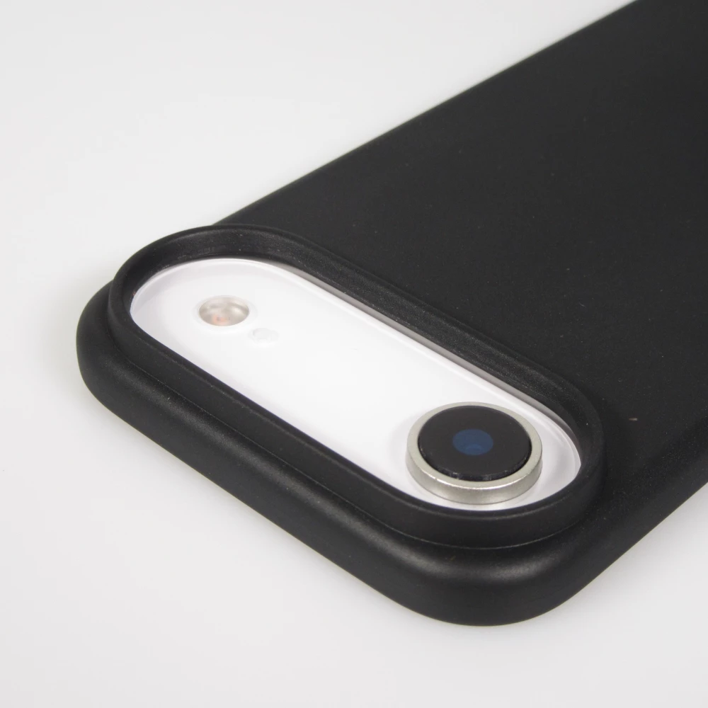 Coque iPhone Air - Bio Eco-Friendly nature avec cordon collier - Noir