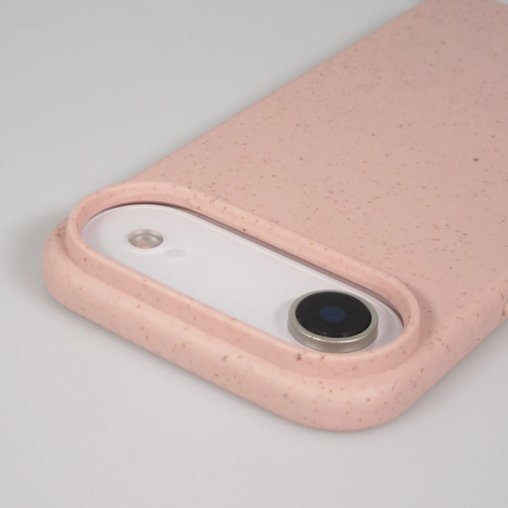 Coque iPhone Air - Bio Eco-Friendly nature avec cordon collier - Rose