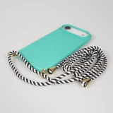 Coque iPhone Air - Bio Eco-Friendly nature avec cordon collier - Turquoise