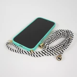 Coque iPhone Air - Bio Eco-Friendly nature avec cordon collier - Turquoise
