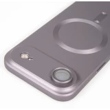 Coque iPhone Air - Gel souple avec vitre de protection caméra MagSafe - Gris foncé