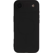 Coque iPhone Air - Gel souple avec vitre de protection caméra MagSafe - Noir