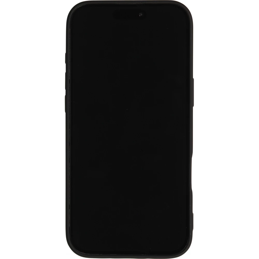 Coque iPhone Air - Gel souple avec vitre de protection caméra MagSafe - Noir