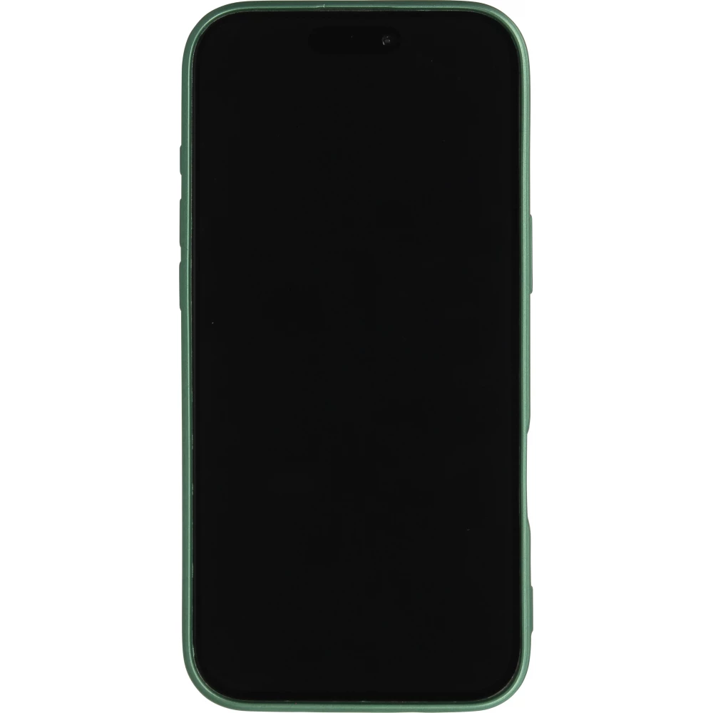 Coque iPhone Air - Gel souple avec vitre de protection caméra MagSafe - Vert