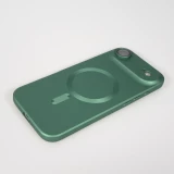 Coque iPhone Air - Gel souple avec vitre de protection caméra MagSafe - Vert