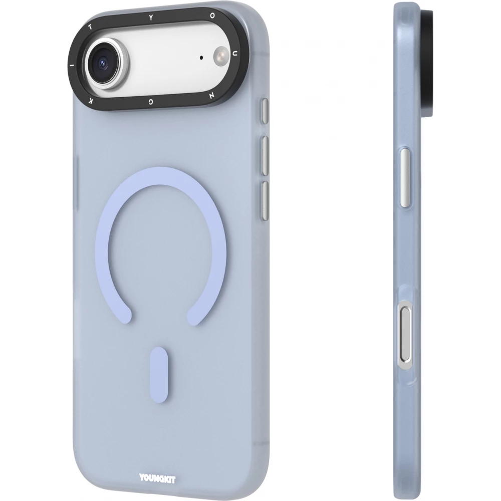 iPhone Air Case Hülle - Youngkit Hidden Sand MagSafe - Blau