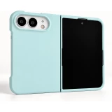 Coque iPhone Duo - Plastique finition Soft Touch - Bleu clair