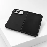 Coque iPhone Duo - Plastique finition Soft Touch - Noir