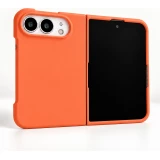 Coque iPhone Duo - Plastique finition Soft Touch - Orange