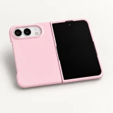 Coque iPhone Duo - Plastique finition Soft Touch - Rose