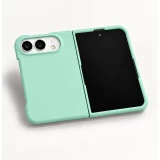 Coque iPhone Duo - Plastique finition Soft Touch - Vert menthe