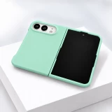 Coque iPhone Duo - Plastique finition Soft Touch - Vert menthe