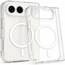 Hülle iPhone Duo - MagSafe kompatibel Gummi transparent TPU Silikon