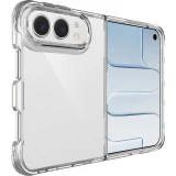 Coque iPhone Duo - Gel Transparent Silicone Bumper anti-choc avec protections pour coins