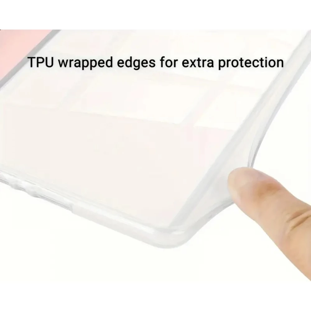 Kindle Paperwhite 2024 (12e génération) Case Hülle - Ultra-transparente Acryl- und TPU-Hülle mit Stosschutz und Standby / Weckfunktion - Blau