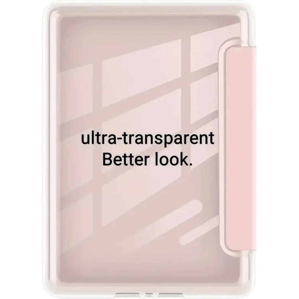 Kindle Paperwhite 2024 (12e génération) Case Hülle - Ultra-transparente Acryl- und TPU-Hülle mit Stosschutz und Standby / Weckfunktion - Schwarz
