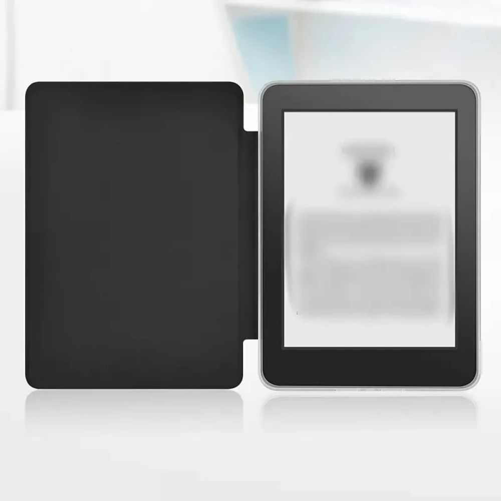Kindle Paperwhite 2024 (12e génération) Case Hülle - Ultra-transparente Acryl- und TPU-Hülle mit Stosschutz und Standby / Weckfunktion - Rosa