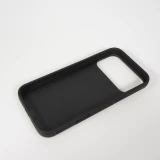 Coque personnalisée avec bords en silicone noir - iPhone 17 Pro