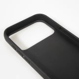 Coque personnalisée avec bords en silicone noir - iPhone 17 Pro