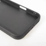 Coque personnalisée avec bords en silicone noir - iPhone 17 Pro