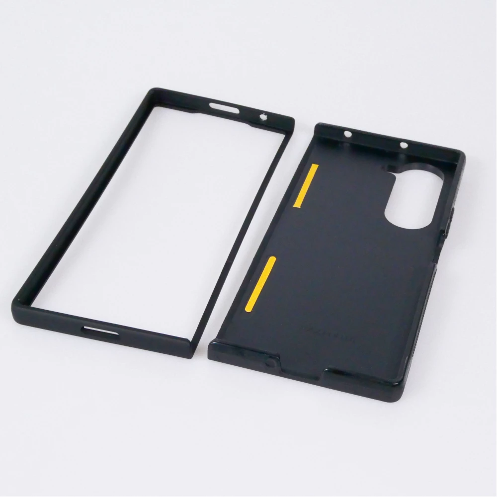 Coque personnalisée en silicone rigide noir - Galaxy Z Fold6