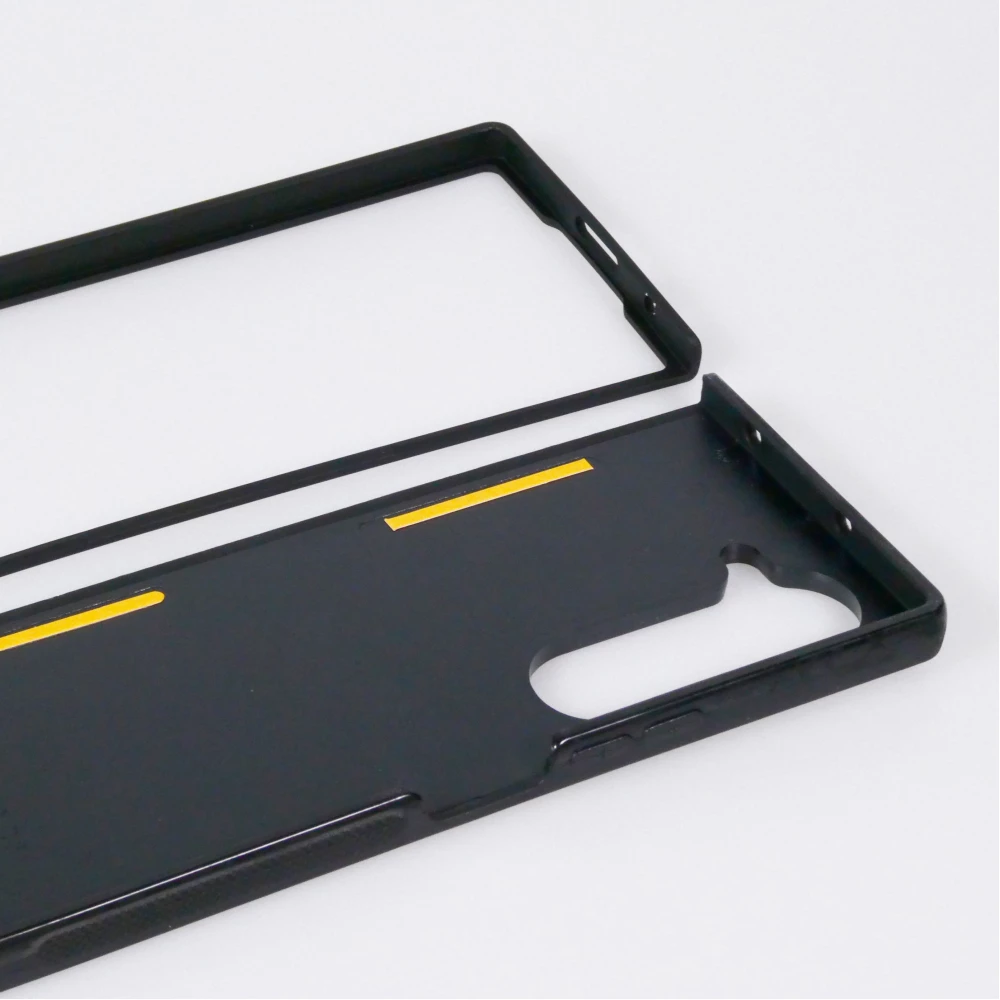 Coque personnalisée en silicone rigide noir - Galaxy Z Fold6