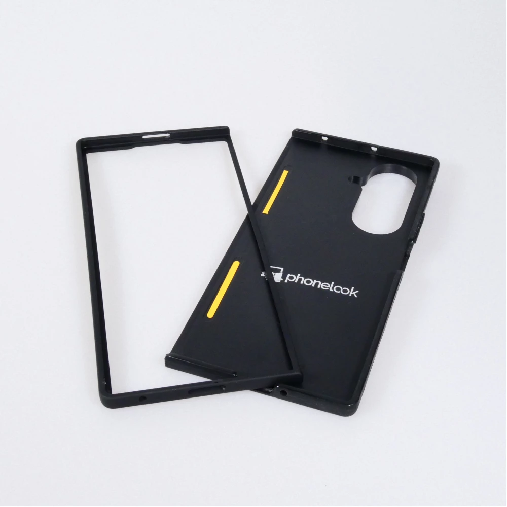 Coque personnalisée en silicone rigide noir - Galaxy Z Fold7