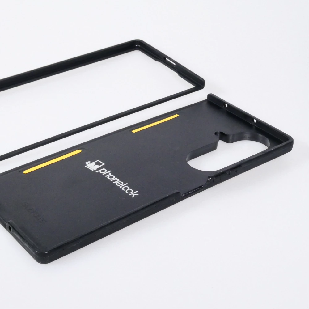 Coque personnalisée en silicone rigide noir - Galaxy Z Fold7