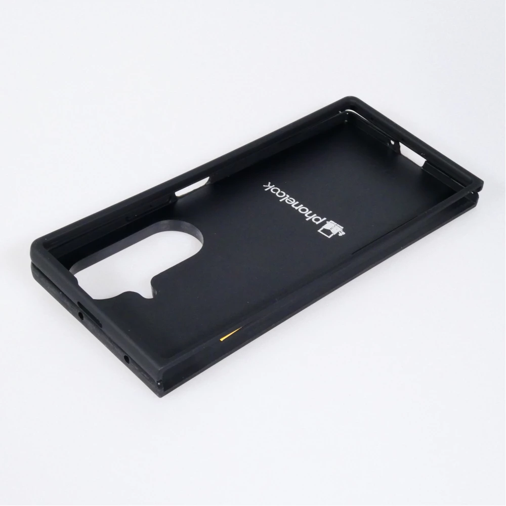 Coque personnalisée en silicone rigide noir - Galaxy Z Fold7