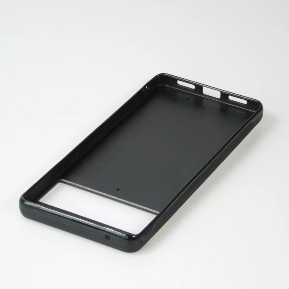 Coque personnalisée en silicone rigide noir - Google Pixel 7