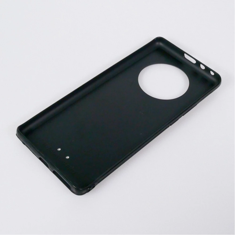 Coque personnalisée en silicone rigide noir - Huawei Mate 40 Pro